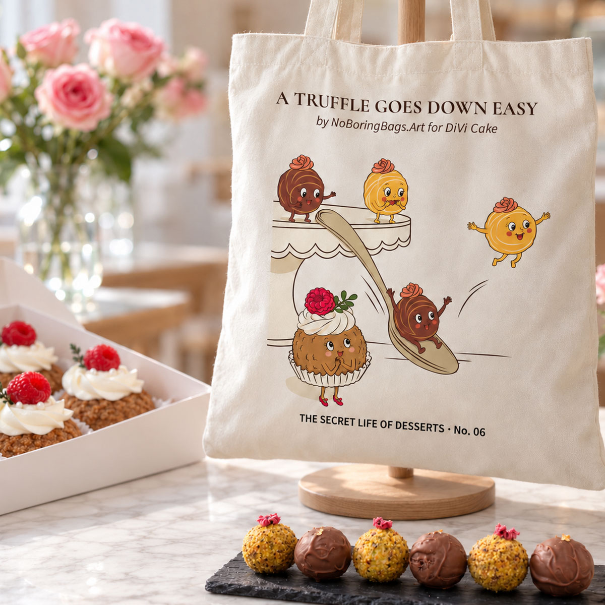 A truffle goes down easy - Tote bag