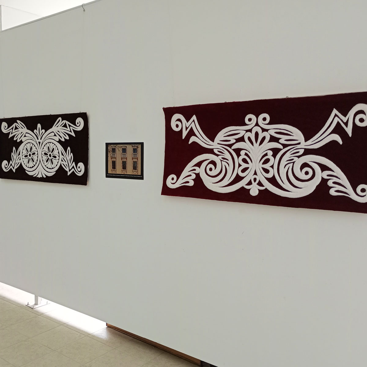 Exhibition The stone embroideries of Nova Kakhovka in textiles in Shumen, Bulgaria