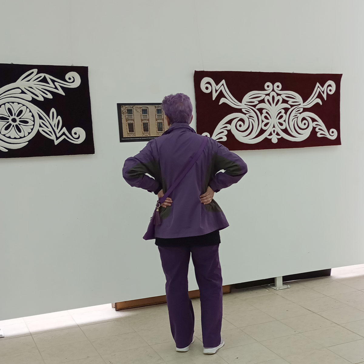 Exhibition The stone embroideries of Nova Kakhovka in textiles in Shumen, Bulgaria